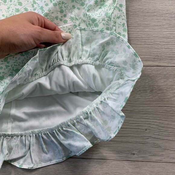 Fashion Nova Carmen Floral Mini Skirt Set - Mint/combo - Picture 9 of 14